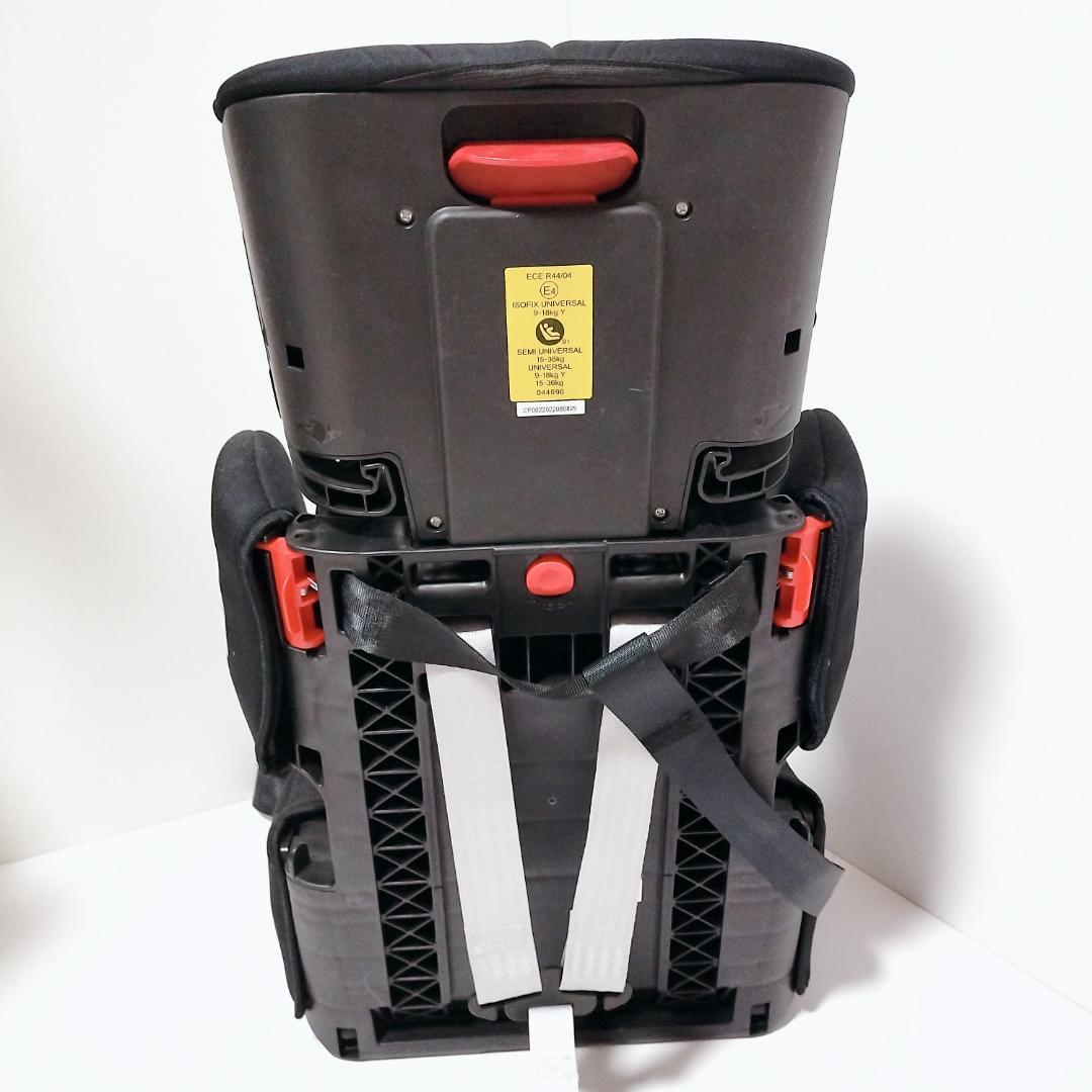 美品☆PUPPA PUPO ジュニアシート CP-002 ISOFIX 黒