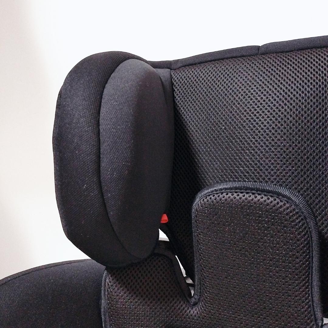 美品☆PUPPA PUPO ジュニアシート CP-002 ISOFIX 黒