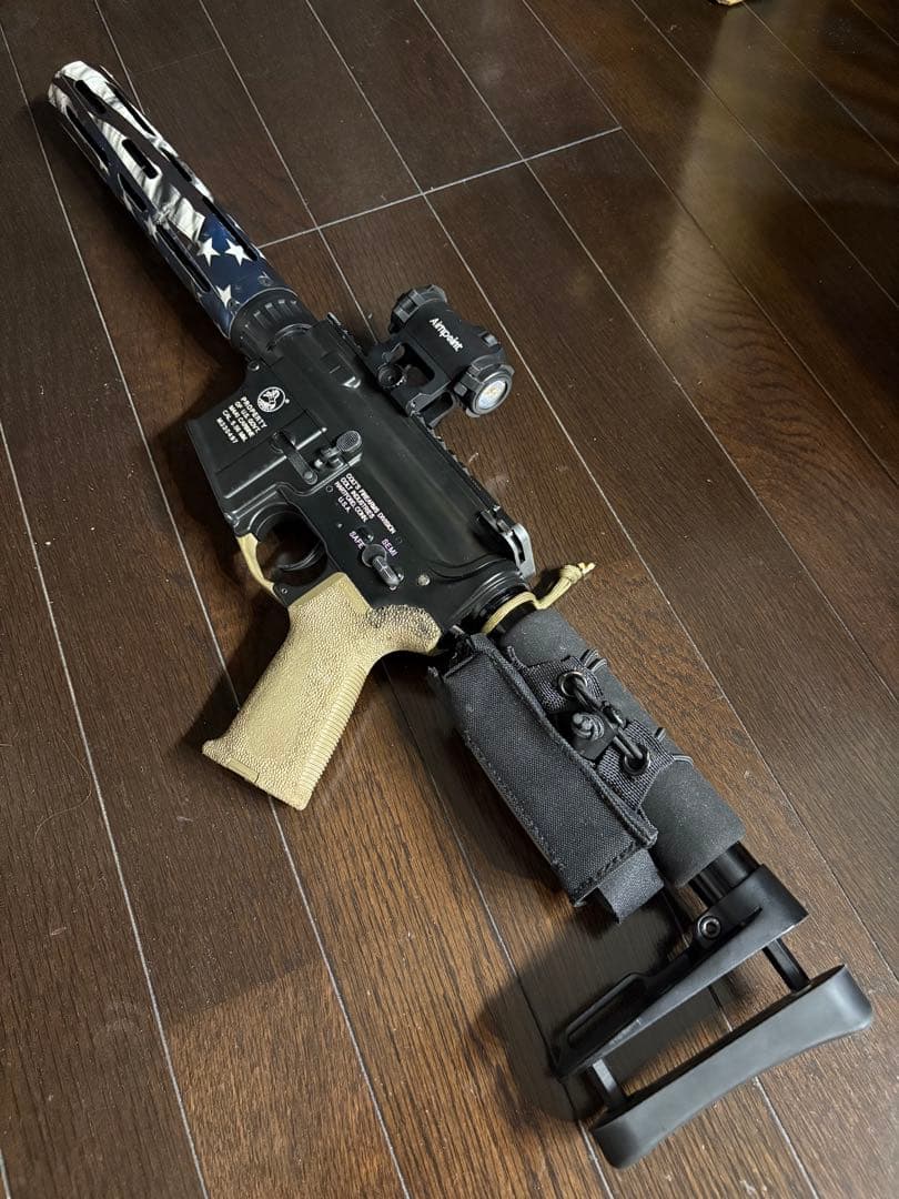 東京マルイCRW ハイサイクル　超軽量AR-16 PMC風カスタム