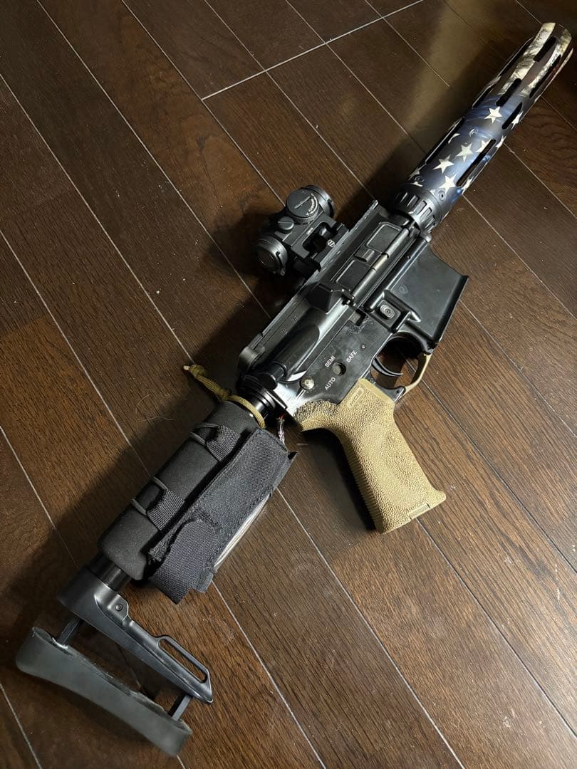 東京マルイCRW ハイサイクル　超軽量AR-16 PMC風カスタム