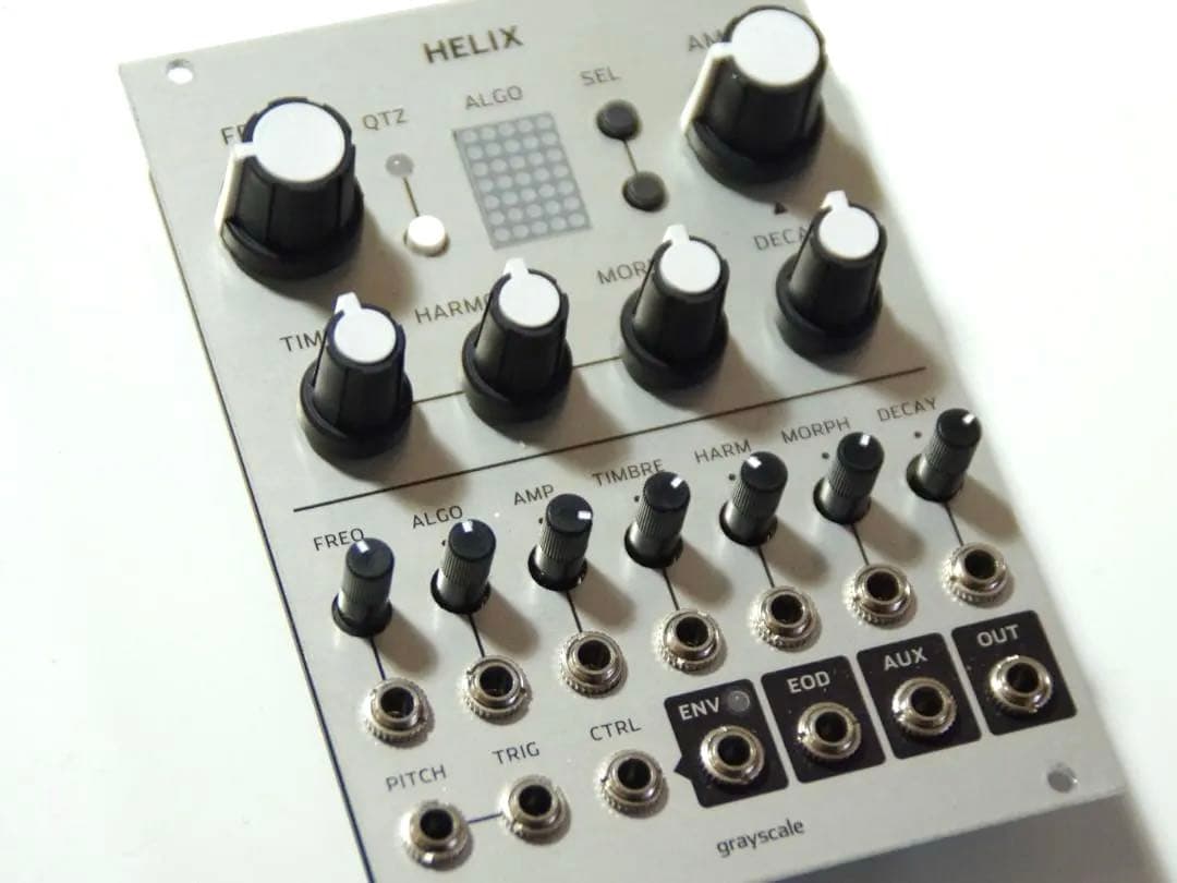 grayscale HELIX mutable plaits モジュラーシンセ