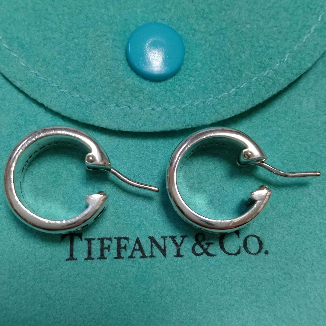 TIFFANY ティファニー アトラス フープ ピアス シルバー