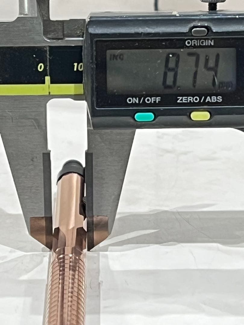 orenznero 0.5mm 銅　12角軸+スリット加工