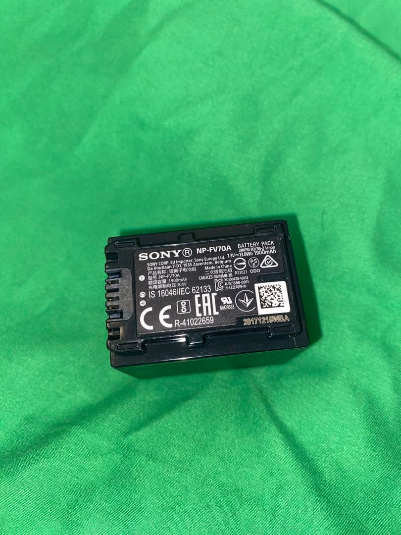 SONY FDR-AX60 4K ビデオカメラ 本体　送料無料　中古