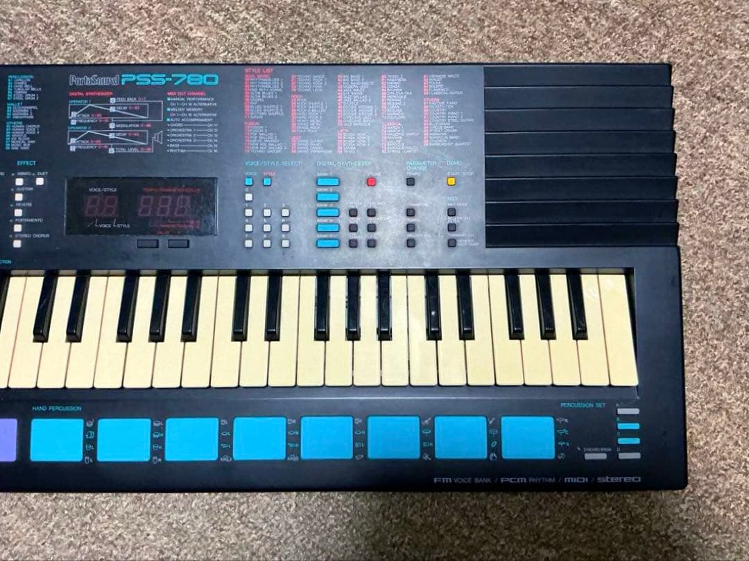 Yamaha PSS-780☆FMシンセサイザー☆MIDI搭載☆日本製
