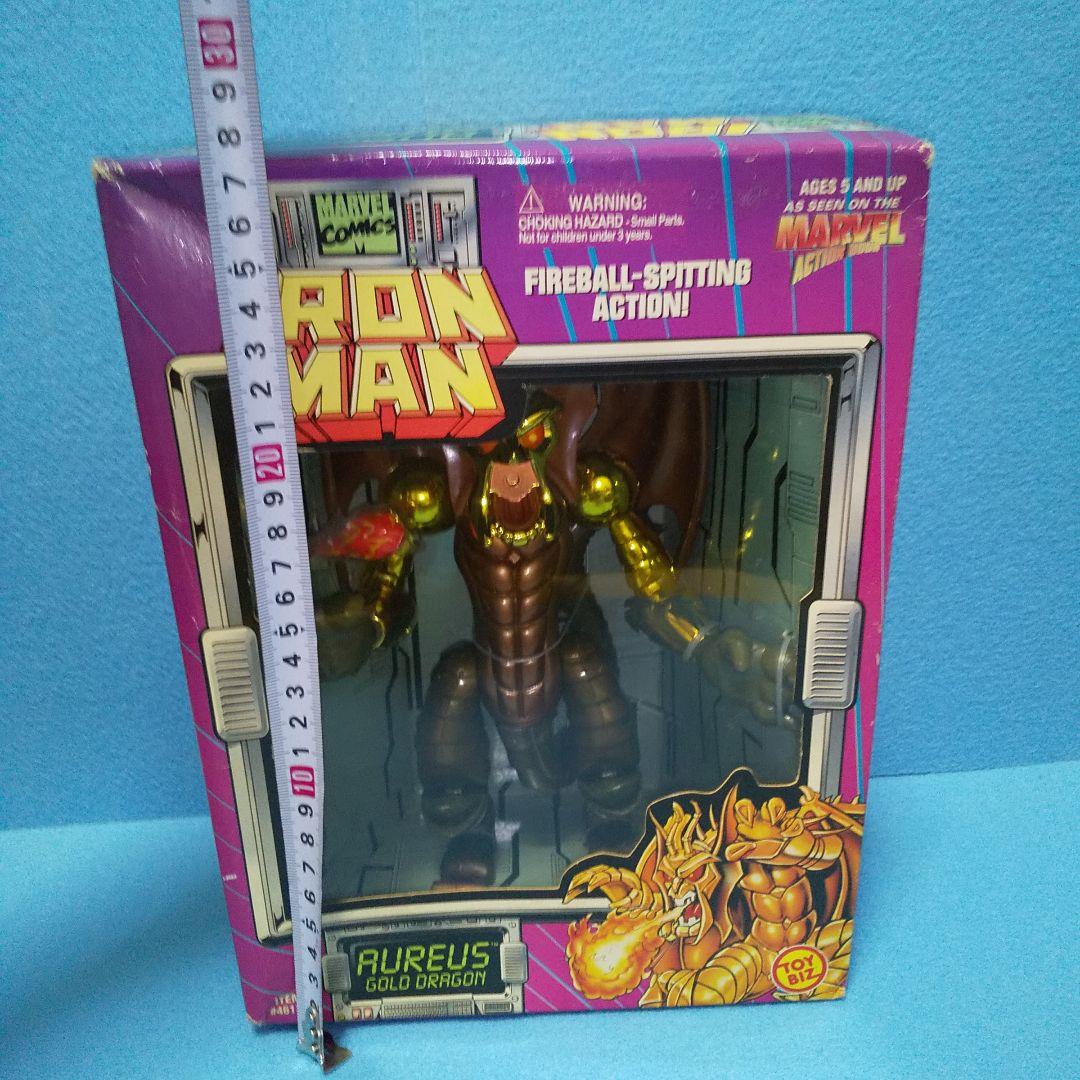 未開封☆オーレウス・ゴールドドラゴン/IRONMAN、AUREUS、TOYBIZ