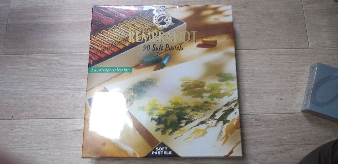 新品*未開封　風景画用　ターレンス　レンブラント　ソフトパステル90色