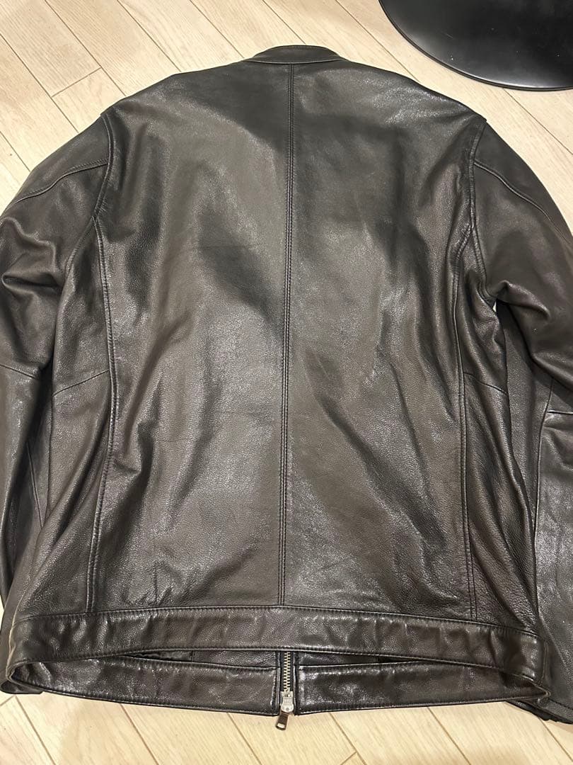 定価44,000円 極美品 BEAUTY&YOUTH ゴートシングルライダース