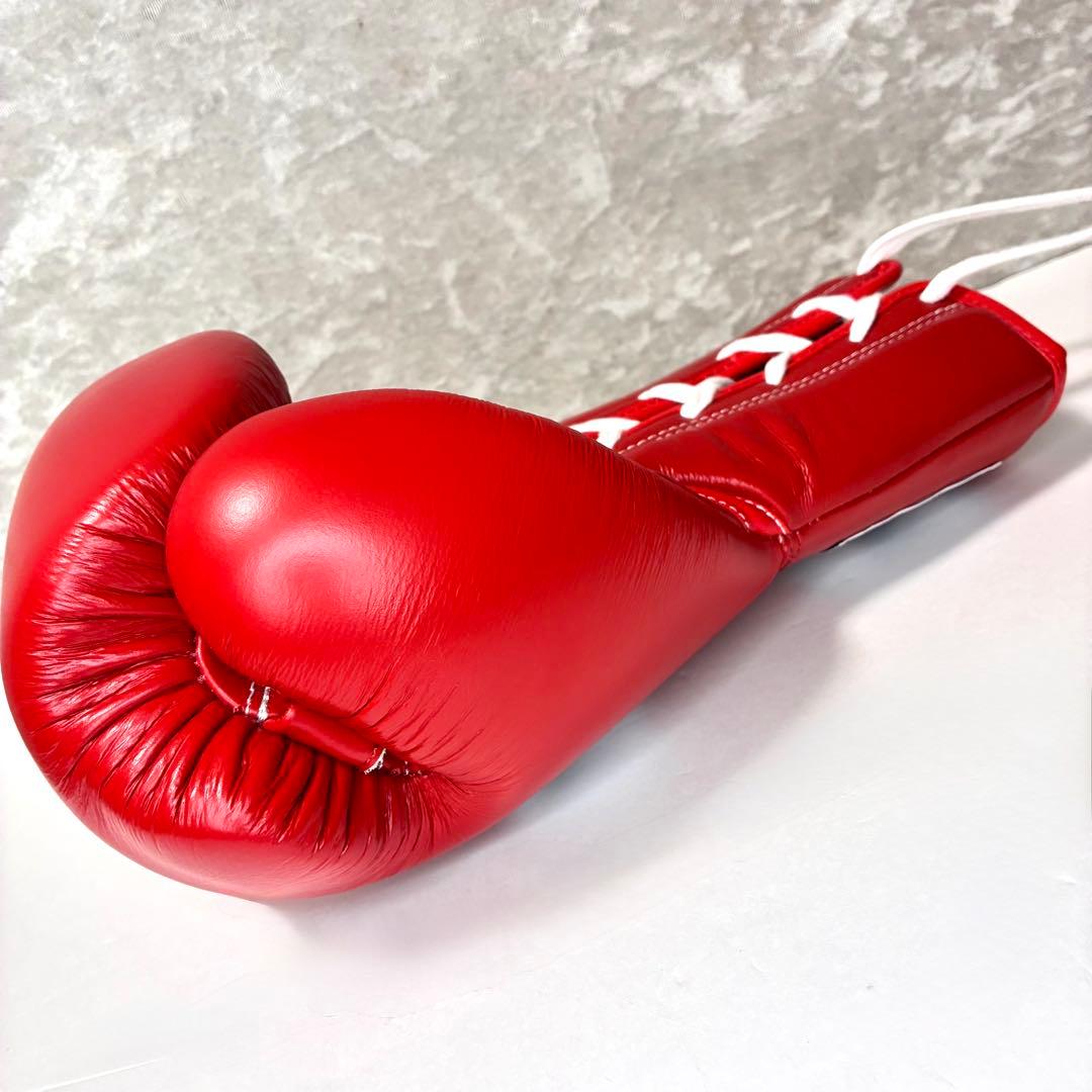 【未使用】 WINDY ウィンディー 試合用ボクシンググローブ ひも式 12oz