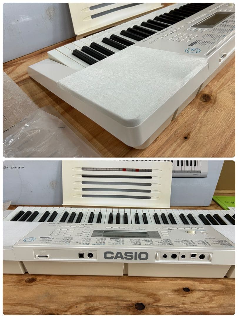 CASIO カシオ光ナビゲーションキーボード　HIKARI　LK-221