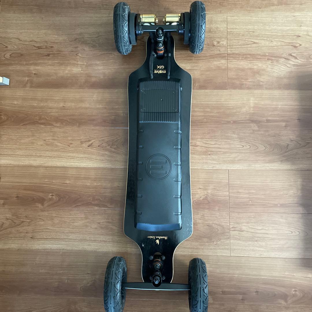 【美品】電動スケートボード Evolve Bamboo GTX 完全セット