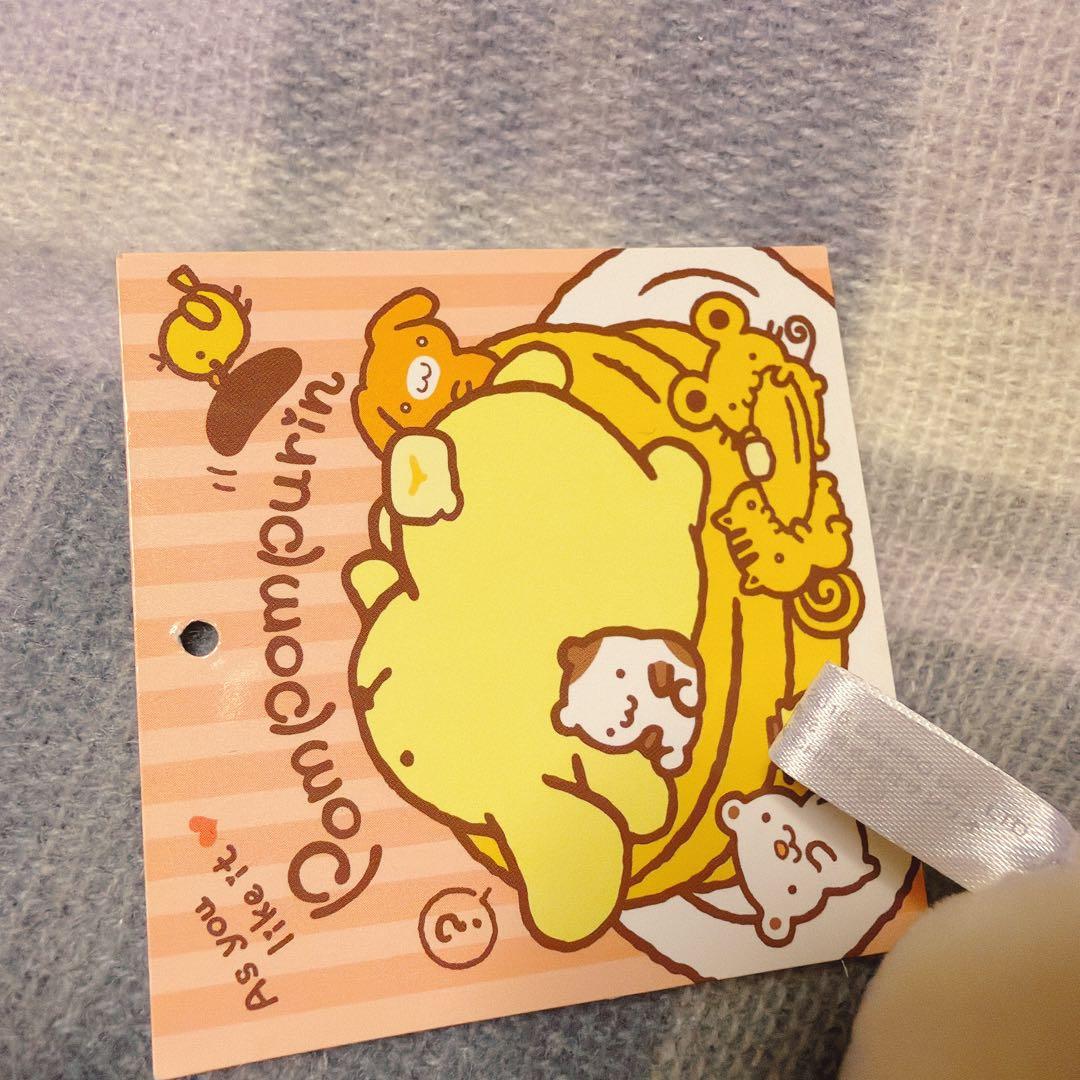 ポムポムプリン　スマホクッション　ホットケーキ