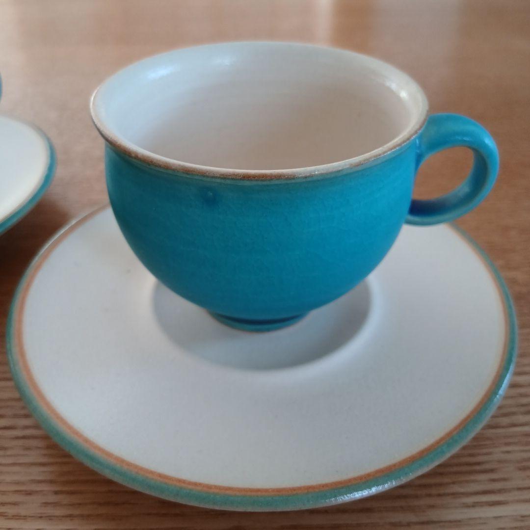 (未使用、自宅保管品) 大嶺工房 カップとソーサー2個セット