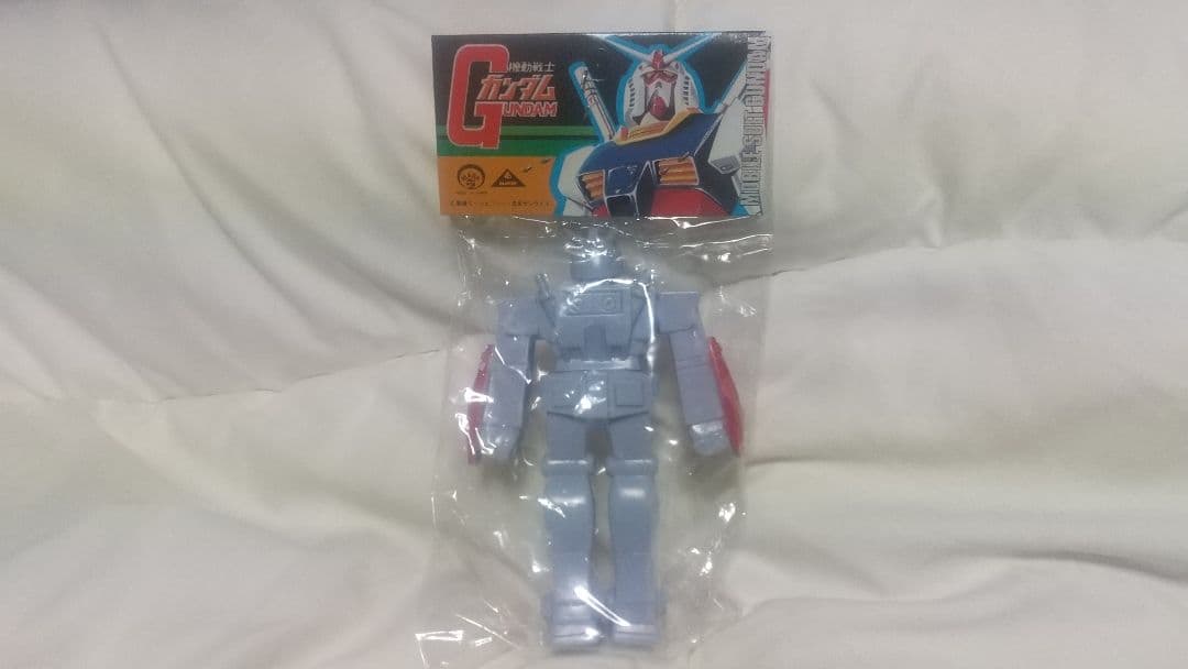当時物 昭和レトロ マーク 機動戦士ガンダム クローバー ソフビ人形 フィギュア
