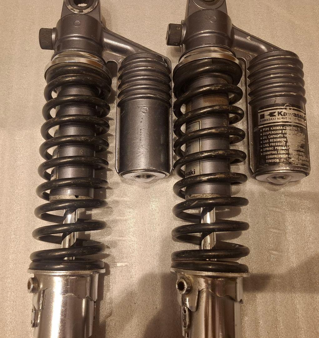 ゼファー400 リアサス　純正 Kawasaki サスペンション 2個セット