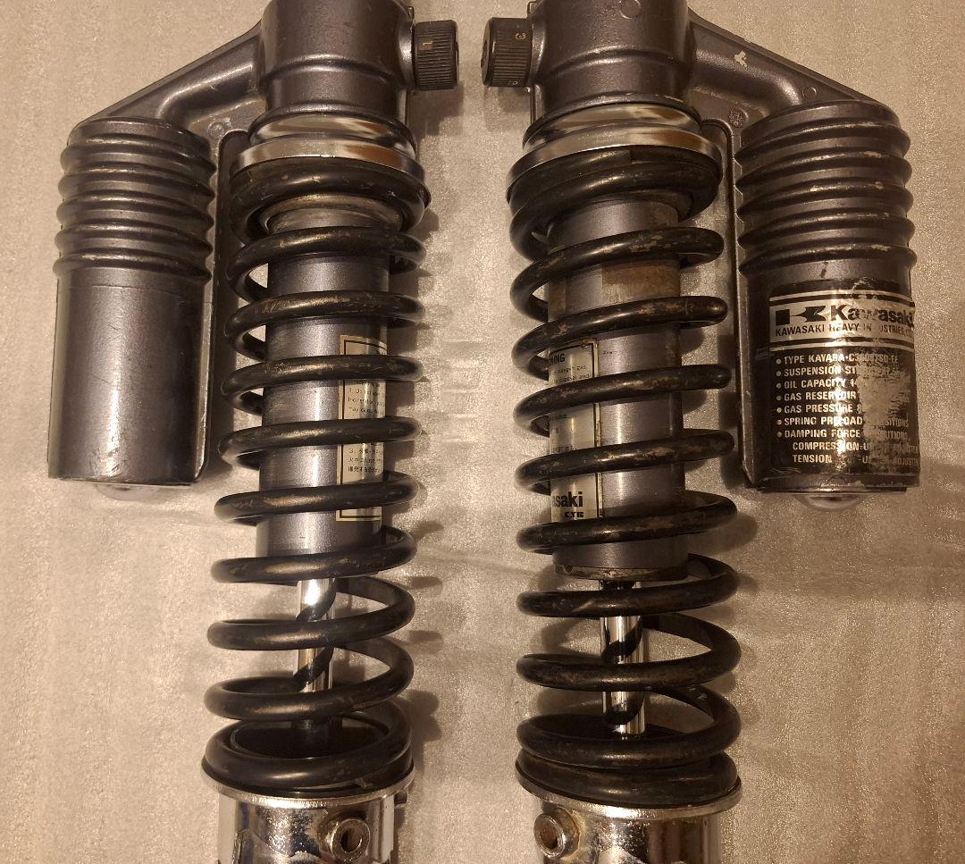 ゼファー400 リアサス　純正 Kawasaki サスペンション 2個セット