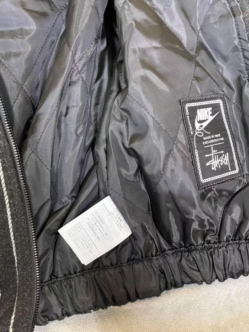 Nike Stussy ストライプジャケット S