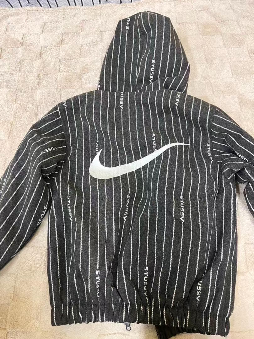 Nike Stussy ストライプジャケット S