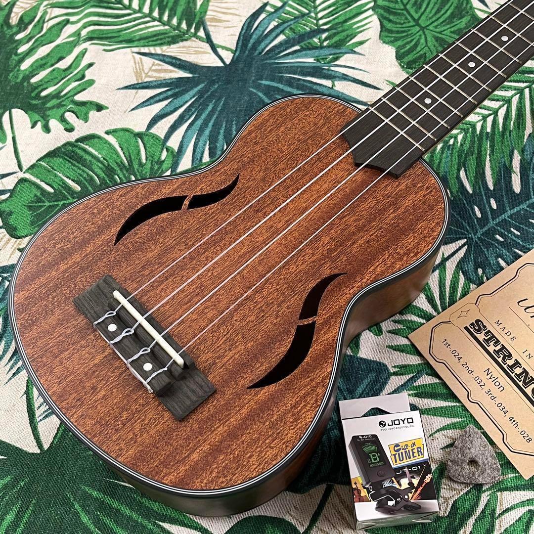 【入門セット】IRINのウォルナット製ソプラノ・ウクレレ【ウクレレ専門店】