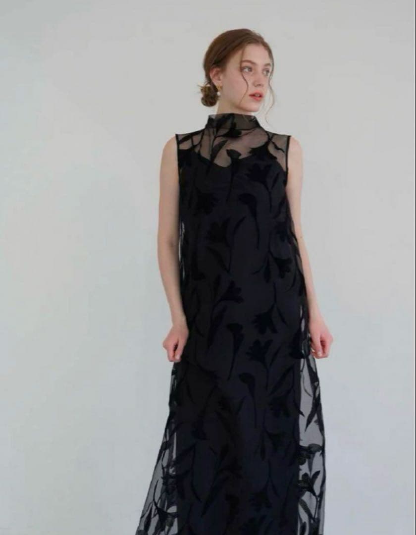 【新品】acka sheer flower one-piece