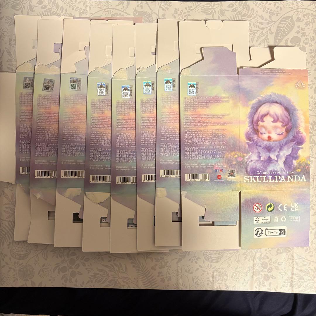 【国内正規品】SKULLPANDA スカルパンダ Mist Dew 等8種セット