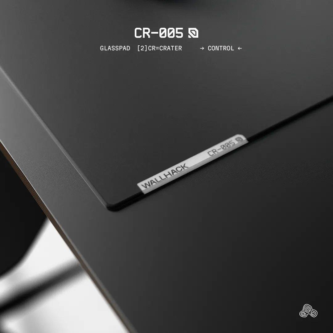WALLHACK CR-005 ガラスマウスパッド