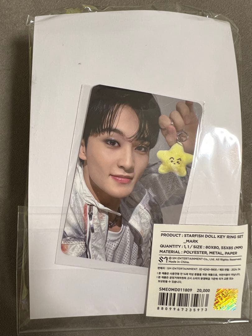 NCT127 MD ヒトデキーリング MARK マーク