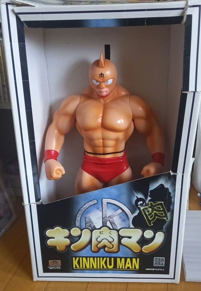 キン肉マン フィギュア 約３８センチ 箱入り 未使用