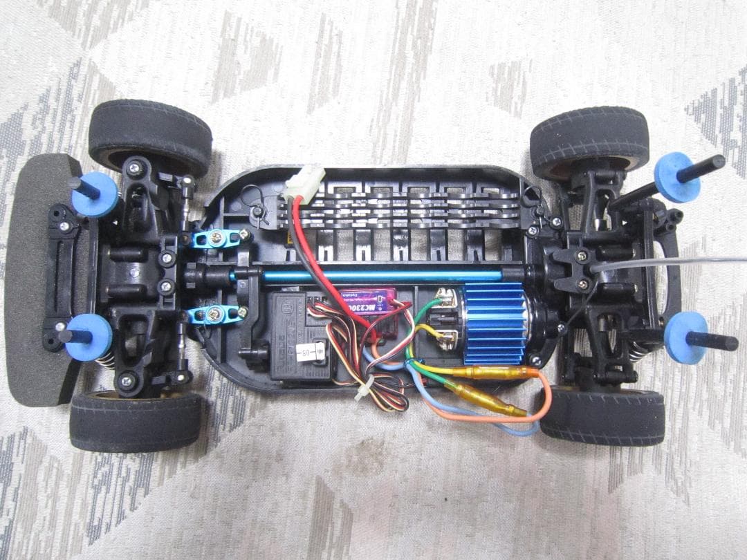 レ*ン様 大赤字スタート 1/10 タミヤ TT01 インプレッサ 鬼速仕様 完