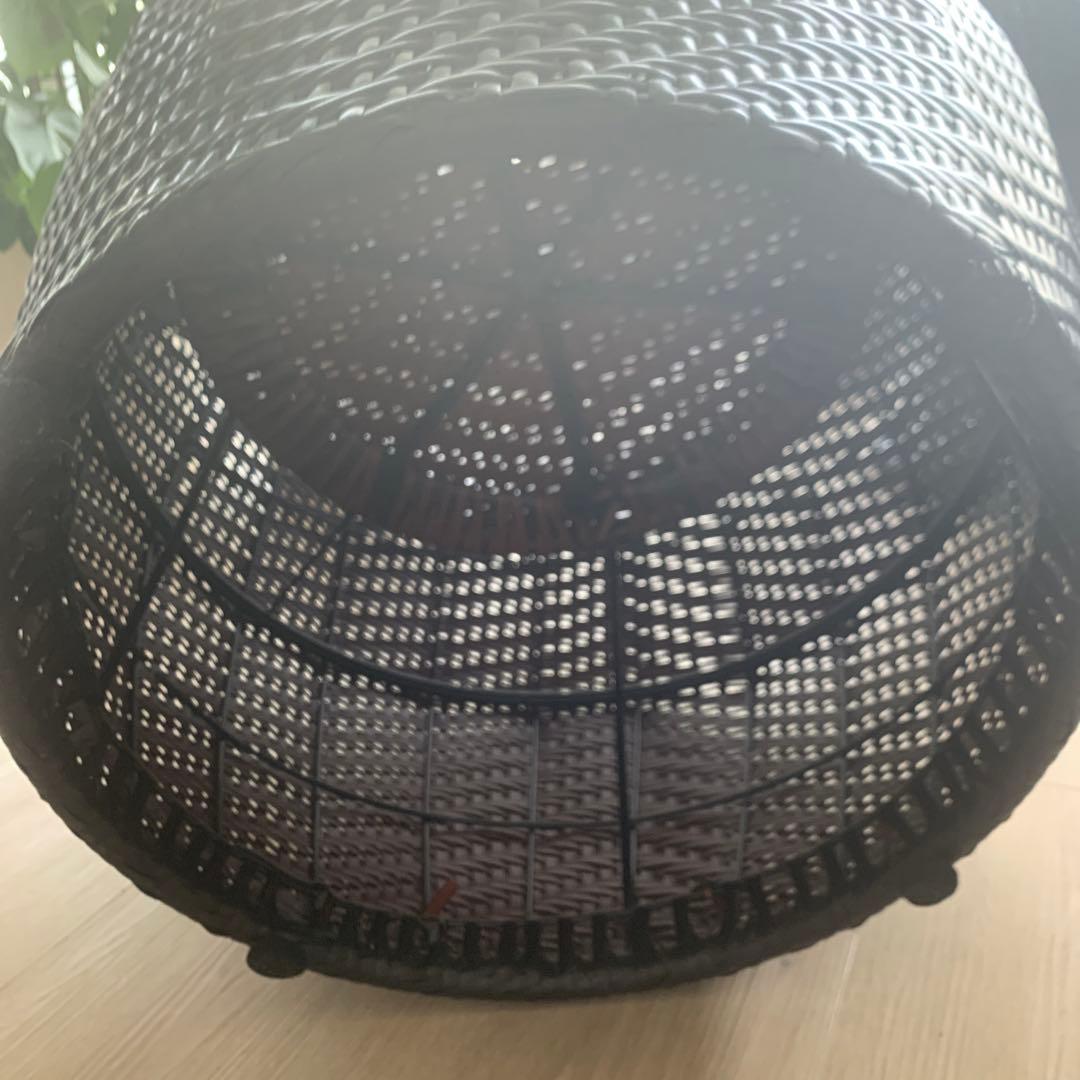 ラタン調ガーデンチェア1点