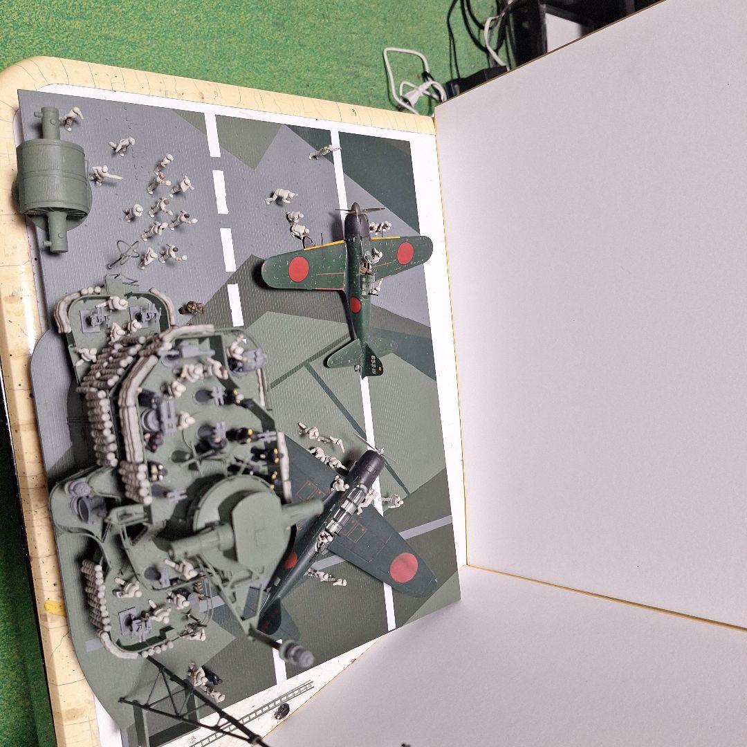 タコム1/72赤城艦橋セット