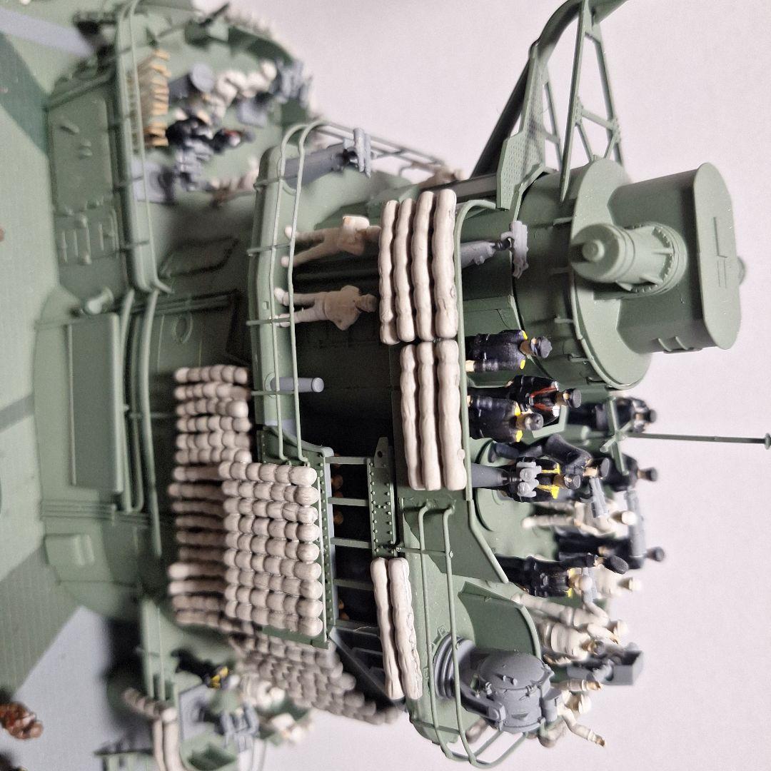 タコム1/72赤城艦橋セット