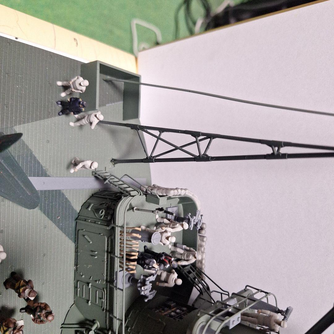 タコム1/72赤城艦橋セット