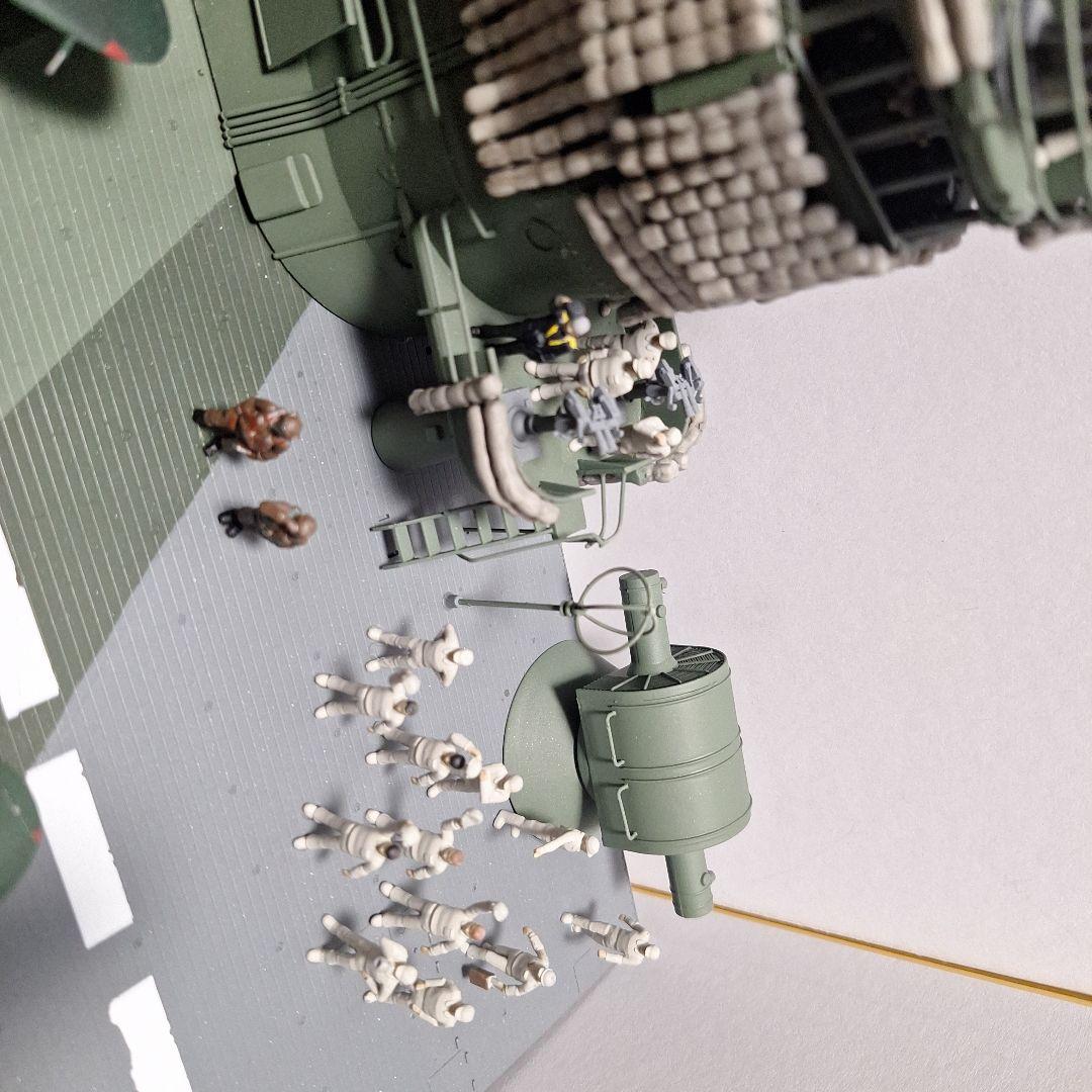 タコム1/72赤城艦橋セット