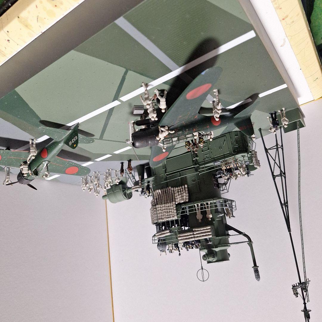 タコム1/72赤城艦橋セット