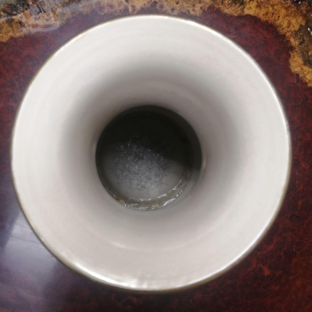 九谷焼 　陶正　大花瓶　高さ35cm 花器　飾壷