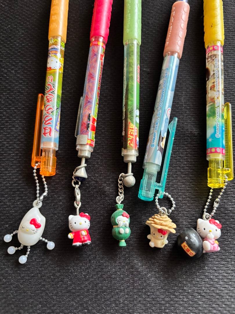 ご当地キティ　平成レトロ　ボールペン　シャープペンシル　18本　おまとめ売り