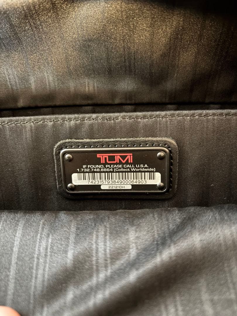 TUMI ビジネスバッグ ブラック　22121DH