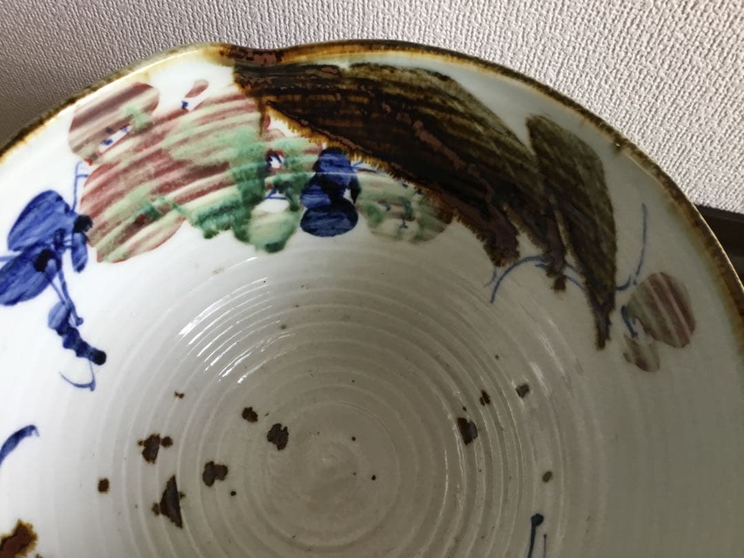 ★未使用　景徳鎮　有名作家物　大鉢★