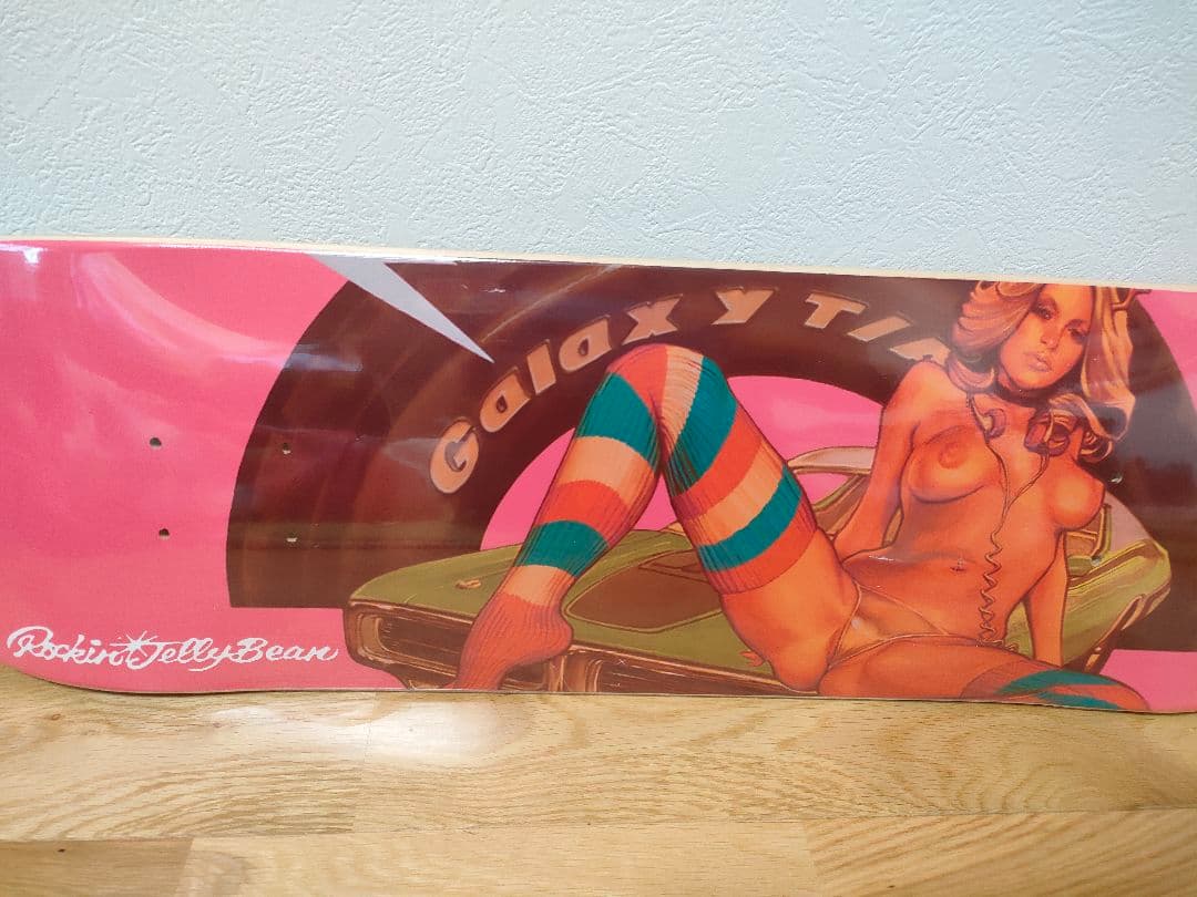 ロッキンジェリービーン　ＨＵＦ　コラボ　スケートボード　スケートデッキ　デッキ