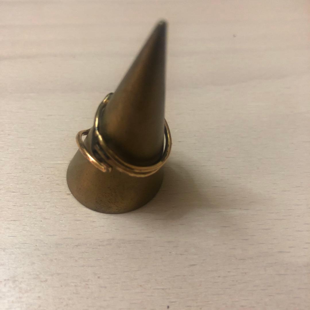 専用: リング　18KYG ハンドメイド　カナダ