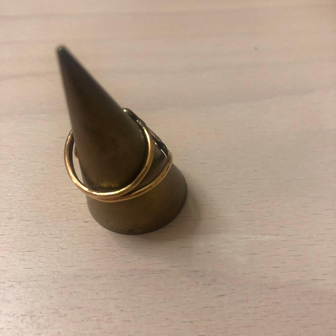 専用: リング　18KYG ハンドメイド　カナダ