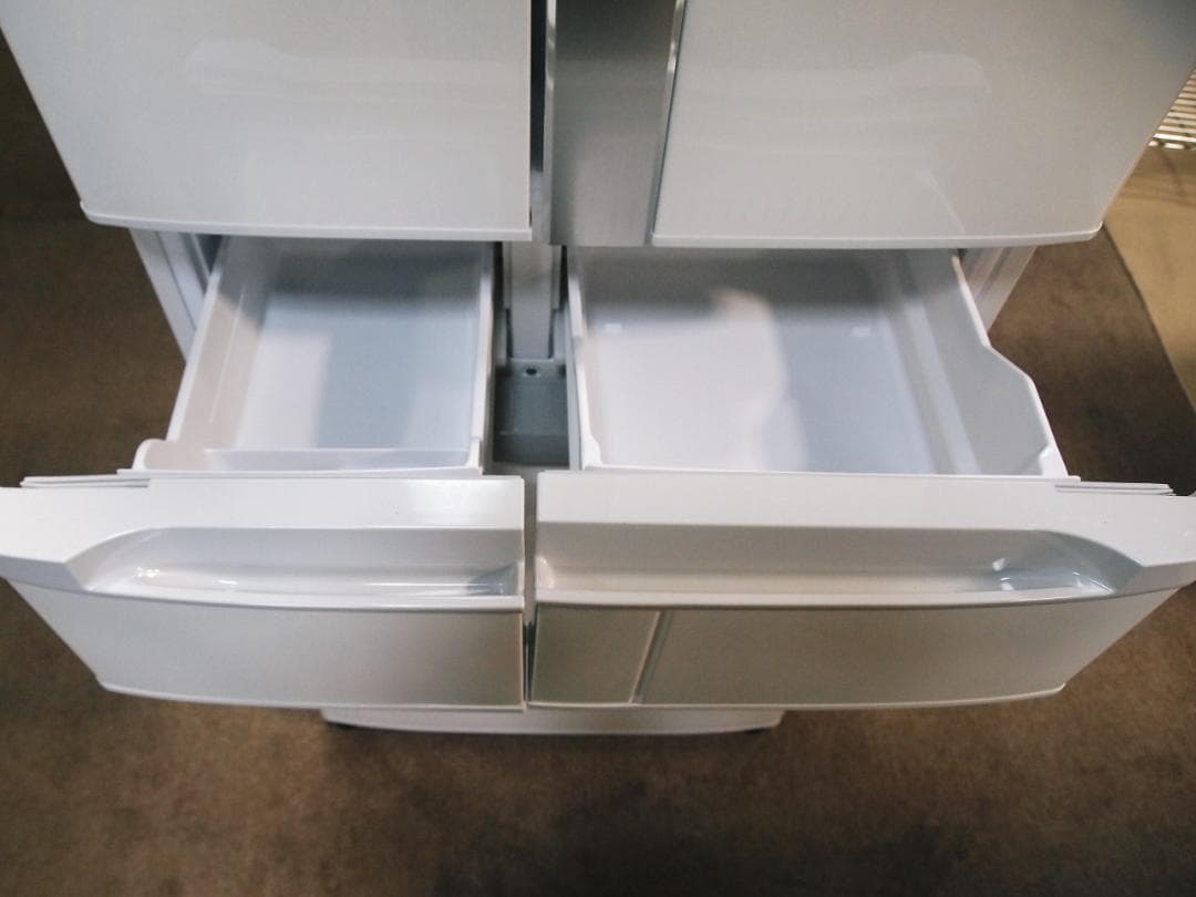 30日保証！日立 R-F48M4 冷凍冷蔵庫 475L パール 2019年