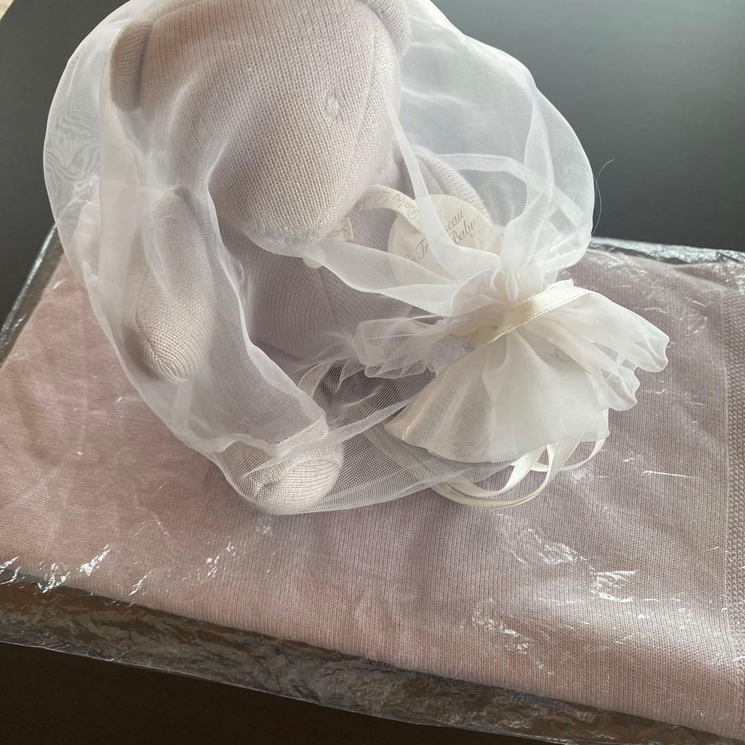 未使用 Baby Dior ぬいぐるみとブランケット 2点セット