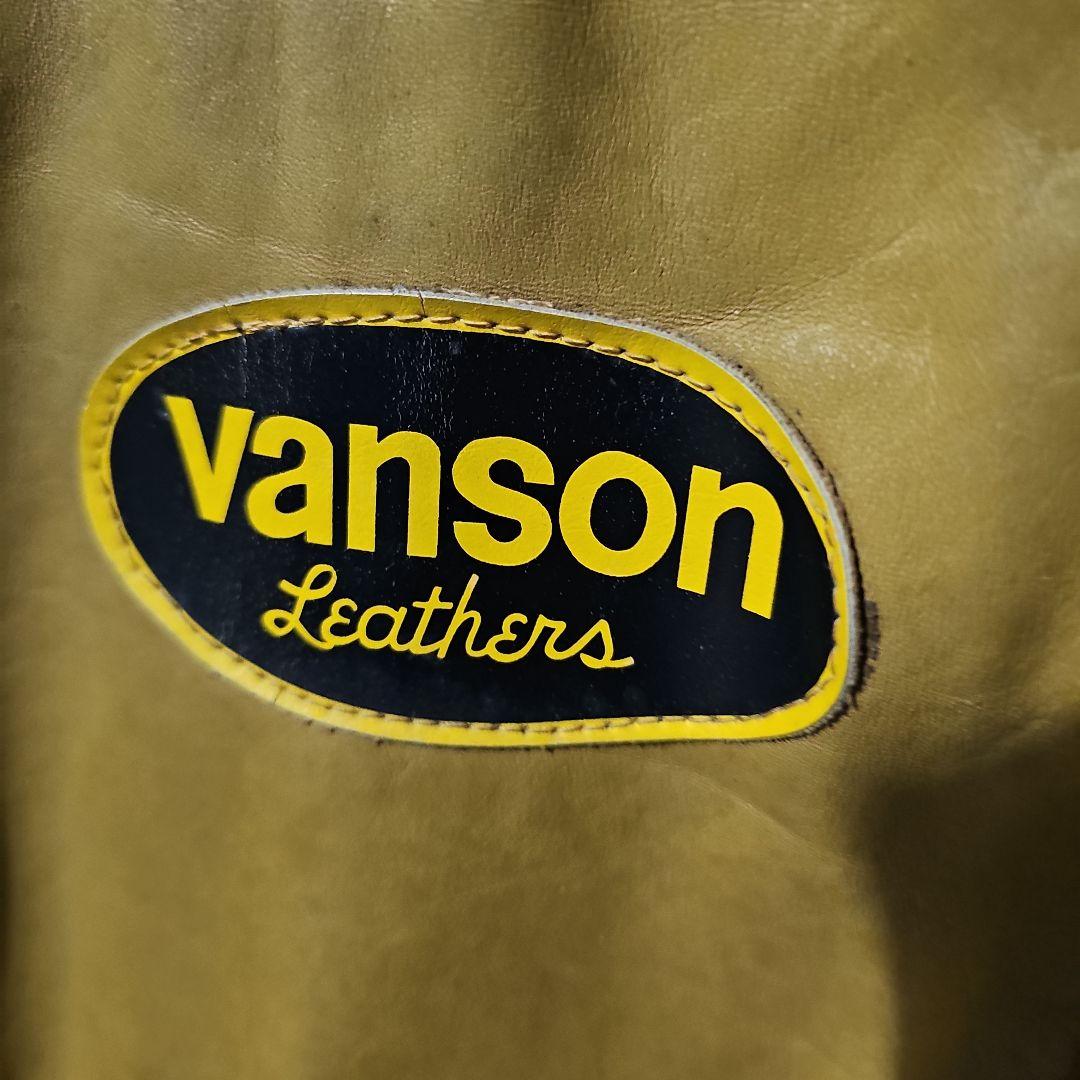 vanson オールドバンソン　44　超初期CCジッパー