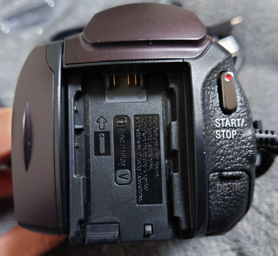 SONY HDR-PJ630 ビデオカメラ 本体、追加バッテリー、リモコン付