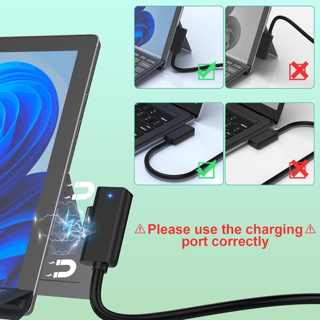 【開封・未使用】 Surface Dock ドッキングステーション 電源付き 黒