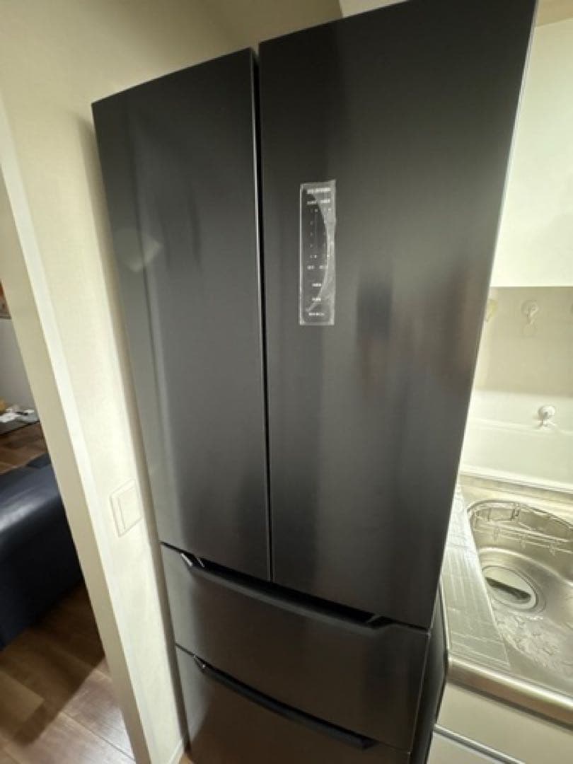 冷蔵庫 IRSN-32B 320L ブラックシルバー