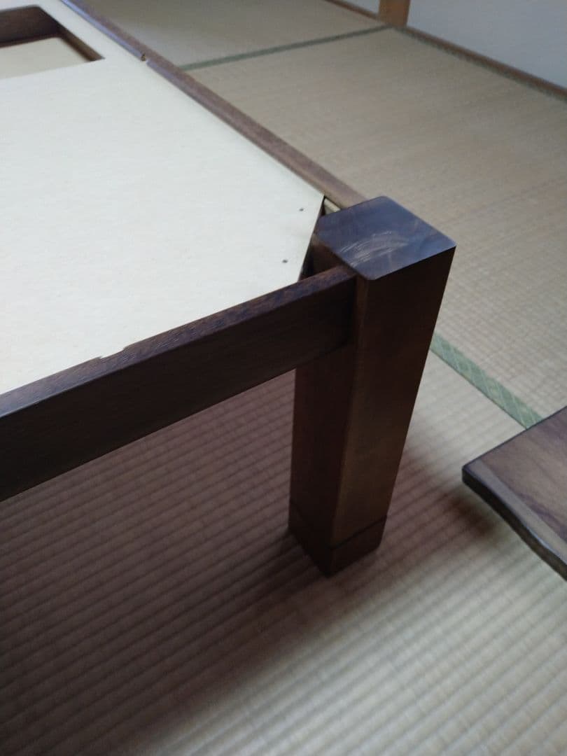 【送料込み】家具調こたつ　座卓　アサヒ　朝日木工　和モダン　国産　日本製