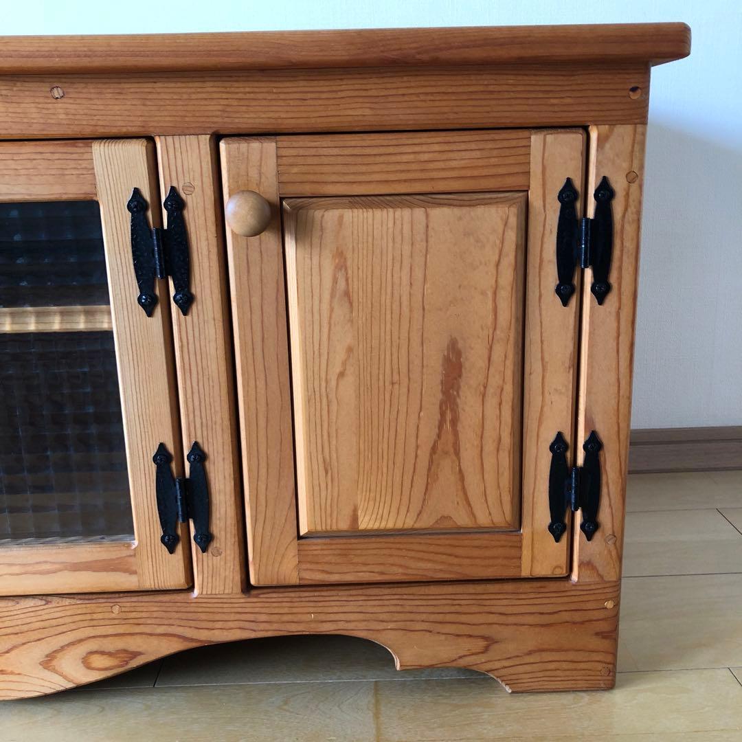 カントリー家具 テレビ用 ローボード リビング収納